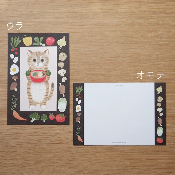 Delightful Cat Postcards from 4legs in Japan