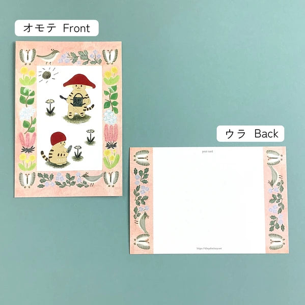 Delightful Cat Postcards from 4legs in Japan