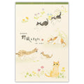 Writing Paper Pad - Cats in Nature
