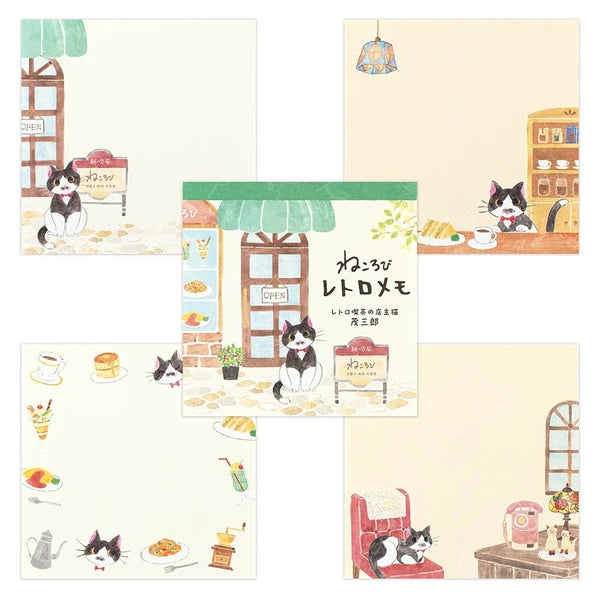 Note Pad Mosaburo at the Cafe