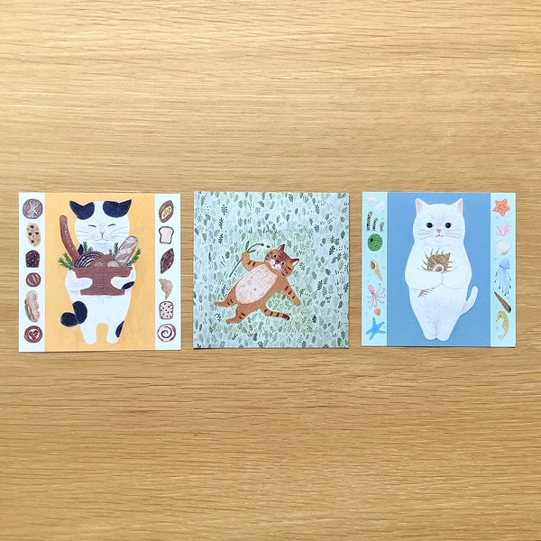 Small Square Cat Notes from 4legs