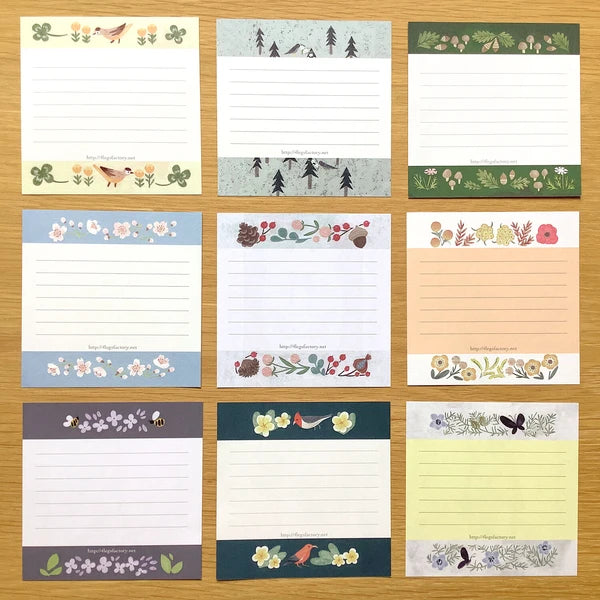 Small Square Cat Notes from 4legs