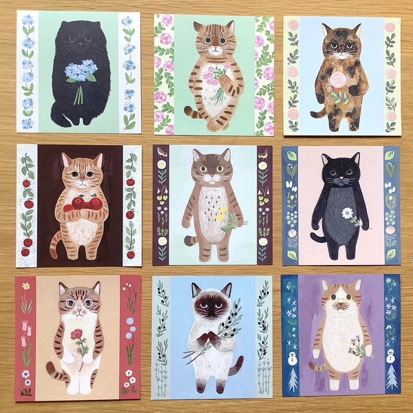 Small Square Cat Notes from 4legs