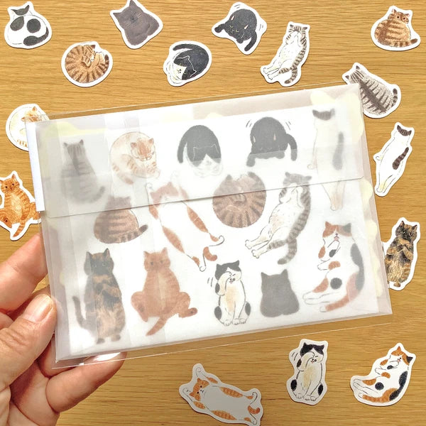 I Like Cats Sticker Set