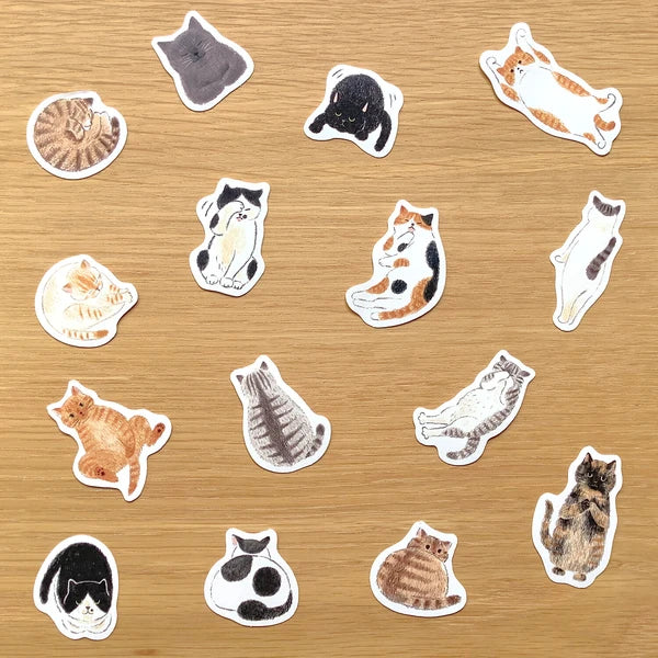 I Like Cats Sticker Set