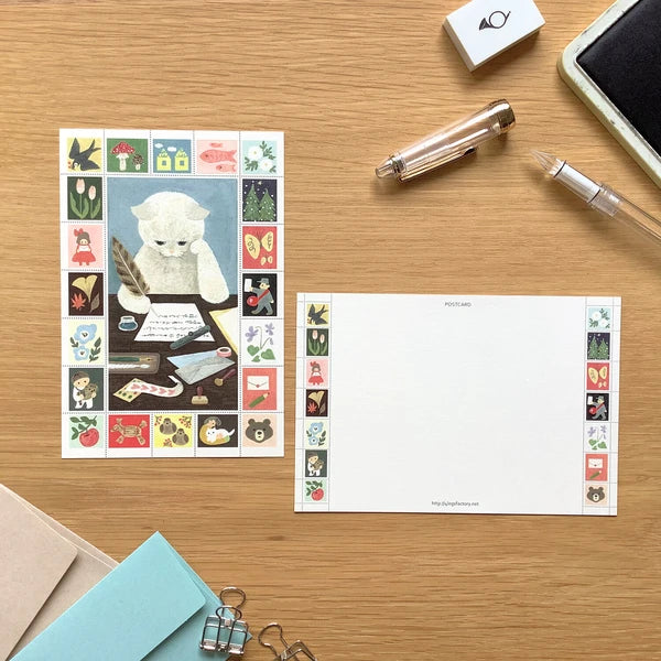 Delightful Cat Postcards from 4legs in Japan