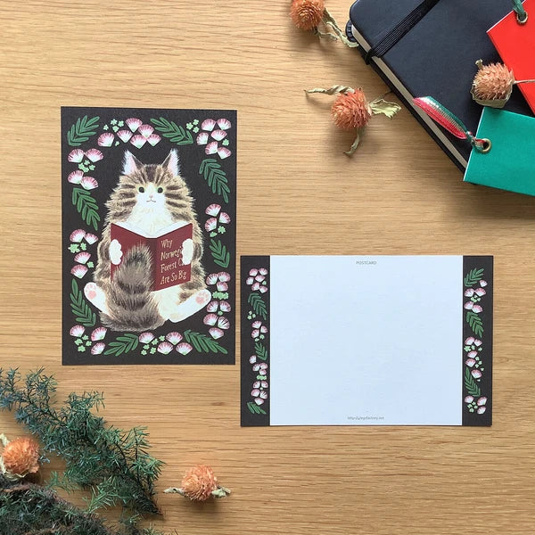 Delightful Cat Postcards from 4legs in Japan