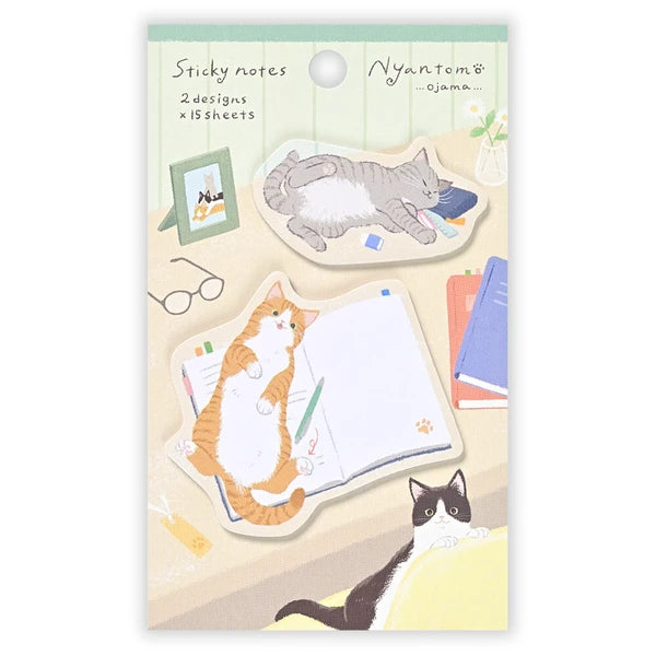 Cat Sticky Notes with Large and Small Size
