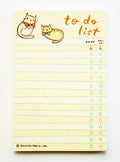 Bowtie Cat To Do List Notepad - Kawaii Cute Stationery Gifts