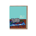 Life is Hard Greeting Card