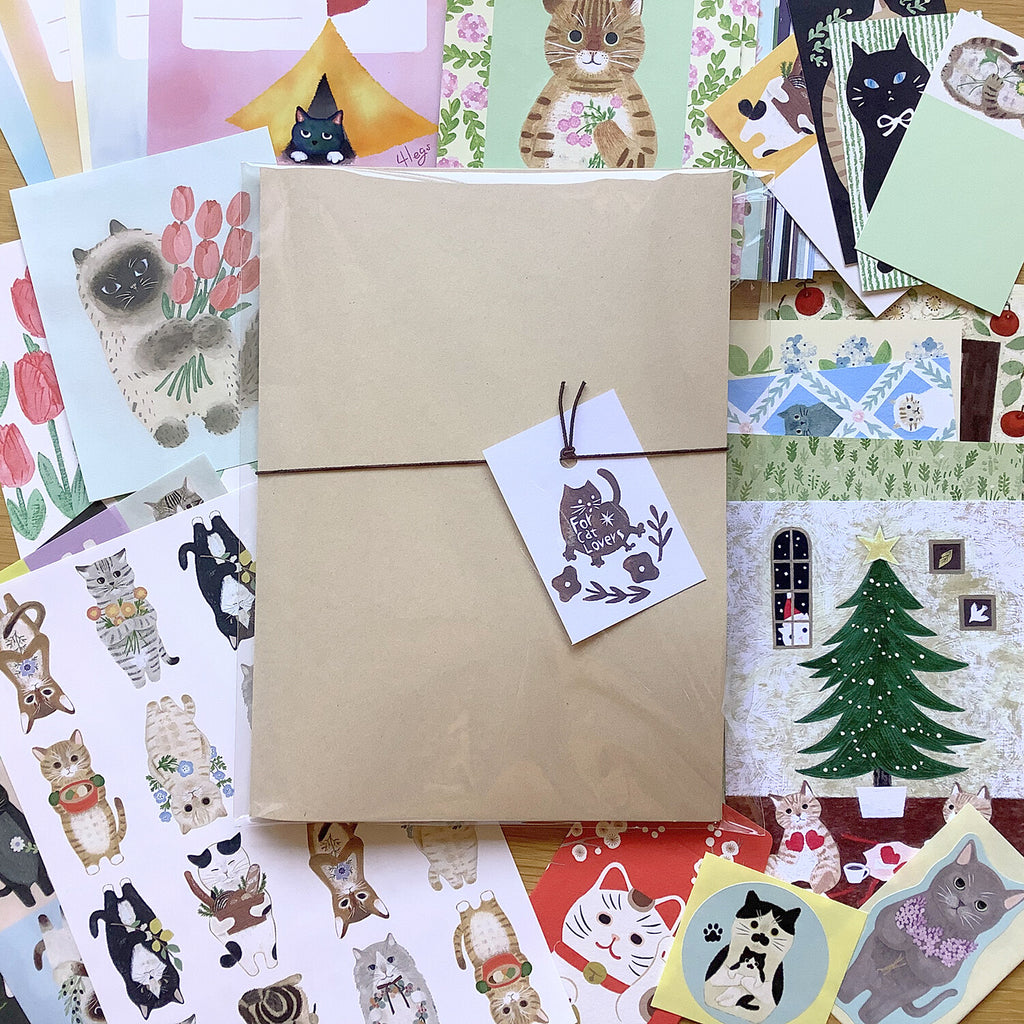 "For Cat Lovers" Letter Set