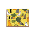 Plants and Cats Greeting Card